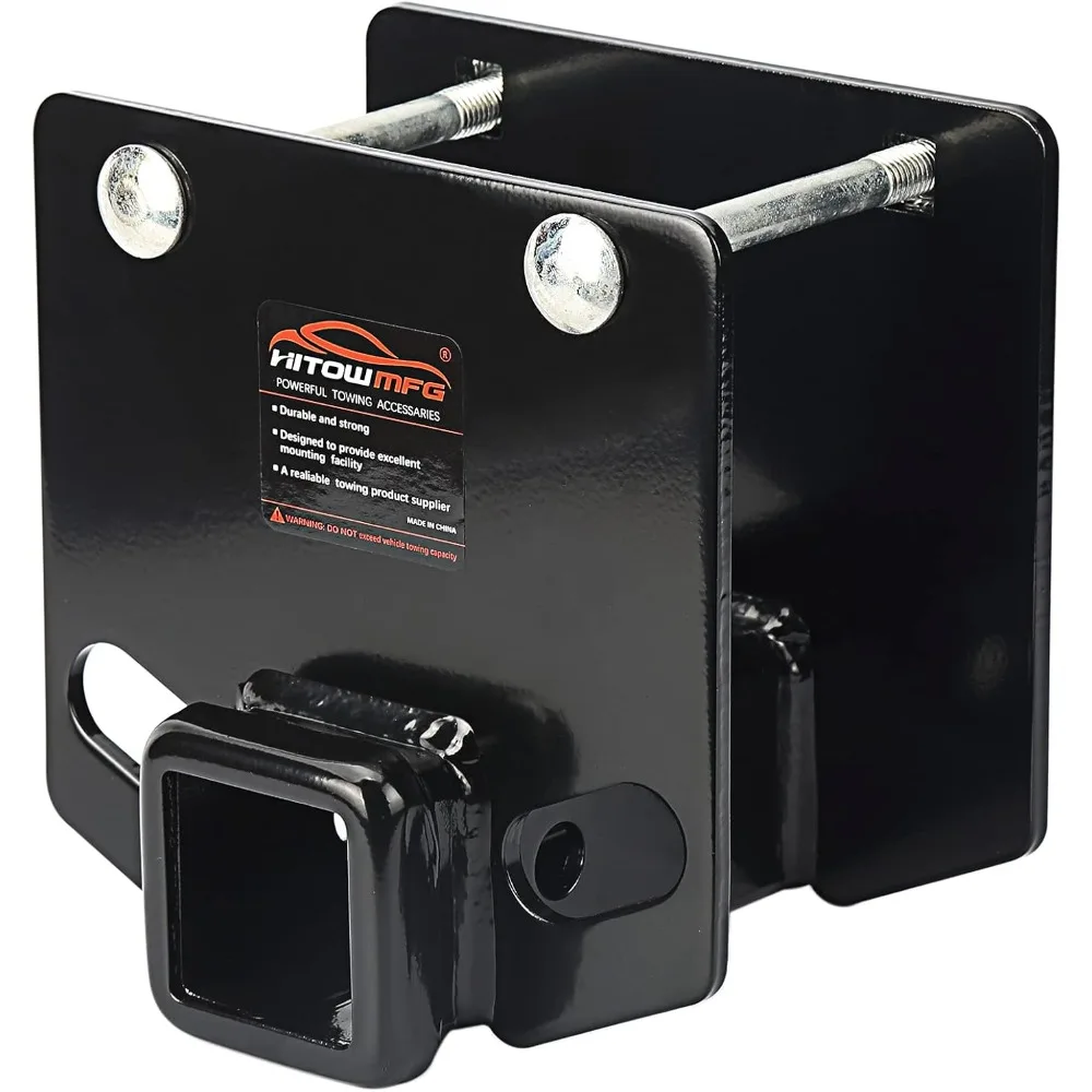 

2 inch RV Bumper Mount Hitch Receiver for 4x4 inch Square RV Bumper, 3500 LBS, Fit for Cargo Carrier Bike Racks