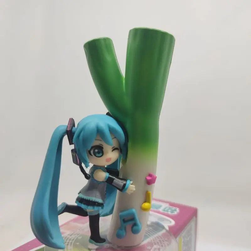 15cm Hatsune Miku Figurine Two Dimensional Onion Hatsune Miku Action Figures Pvc Anime Model Collection Toys Birthday Doll Gifts