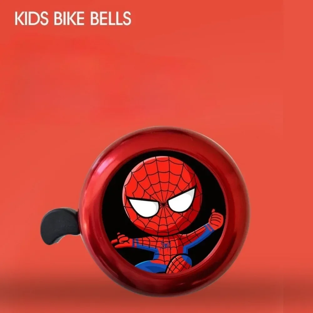 Marvel SpiderMan Bicycle Bell Cute Children MTB Bike Safe Warning Alarm Cycling Handlebar Bell Bicycle Horn Cycling Accessories - view 3