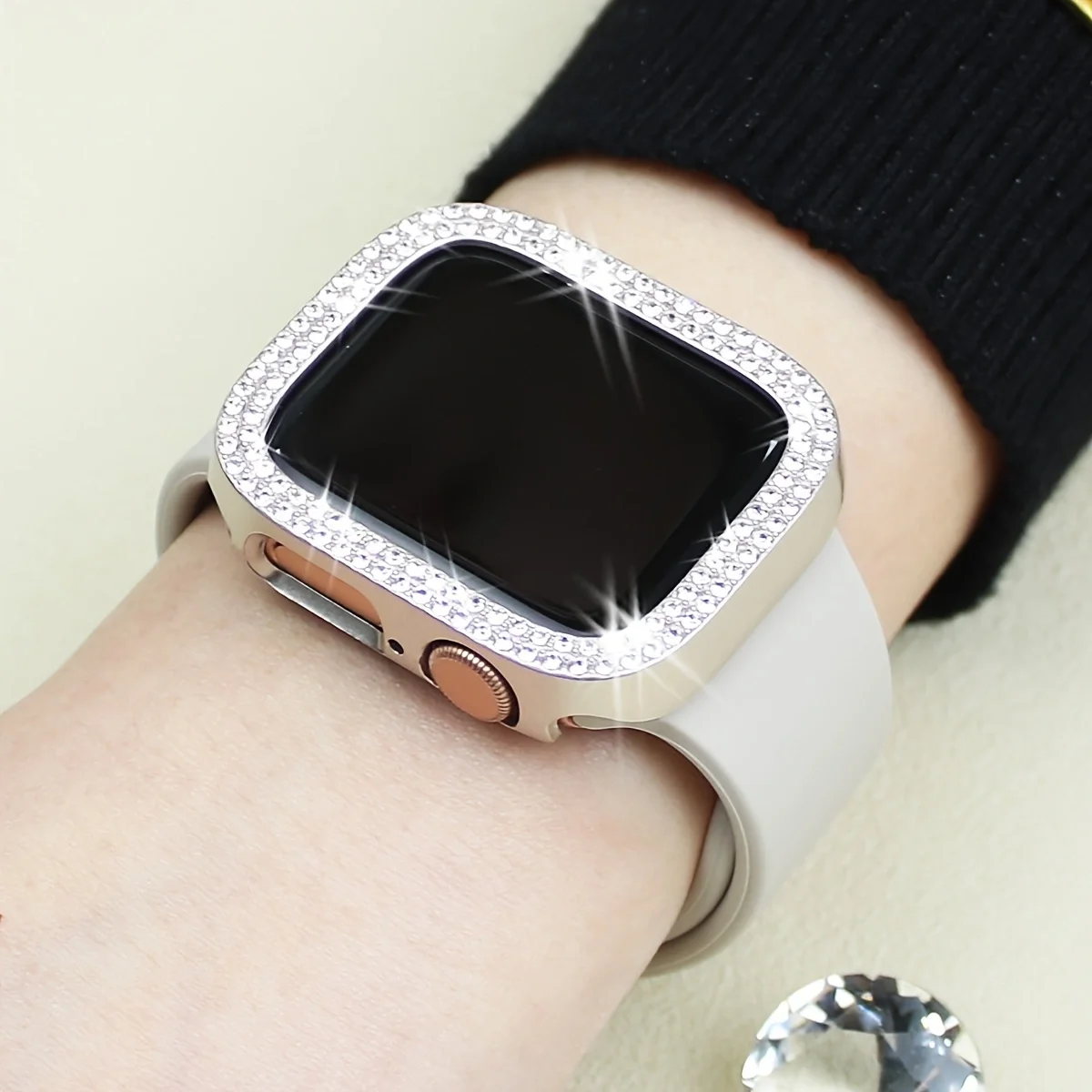 سوار رياضي + حافظة لساعة أبل 40/41/44/45/S1042/46 غطاء حزام من السيليكون سوار ممتص للصدمات IWatch Series 9 8 7 6 5 10 ملحقات #6