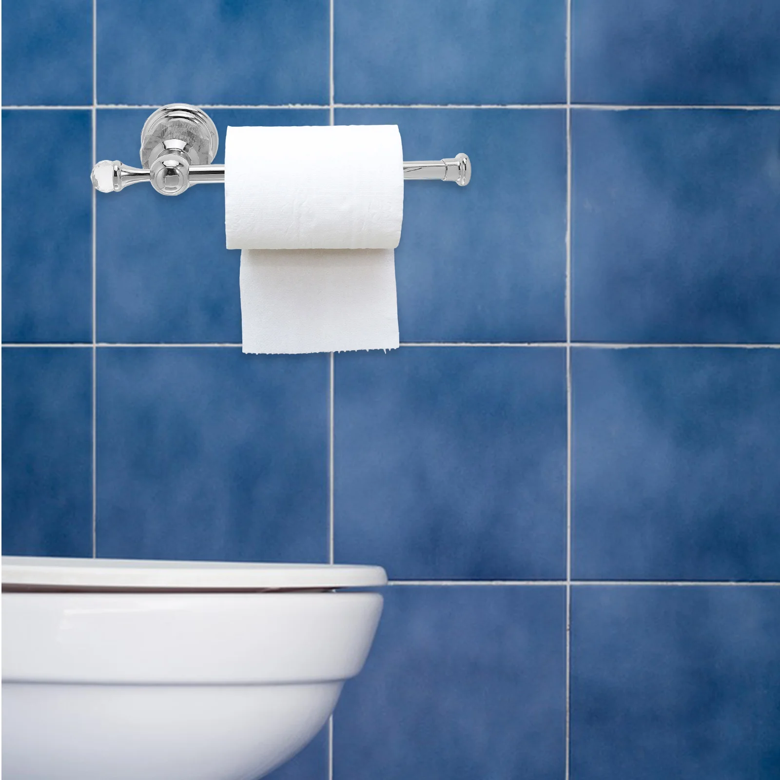 

Хрустальный держатель для бумажных полотенец, настенный диспенсер для туалетной бумаги из нержавеющей стали, вешалка для полотенец для ванной комнаты и кухни