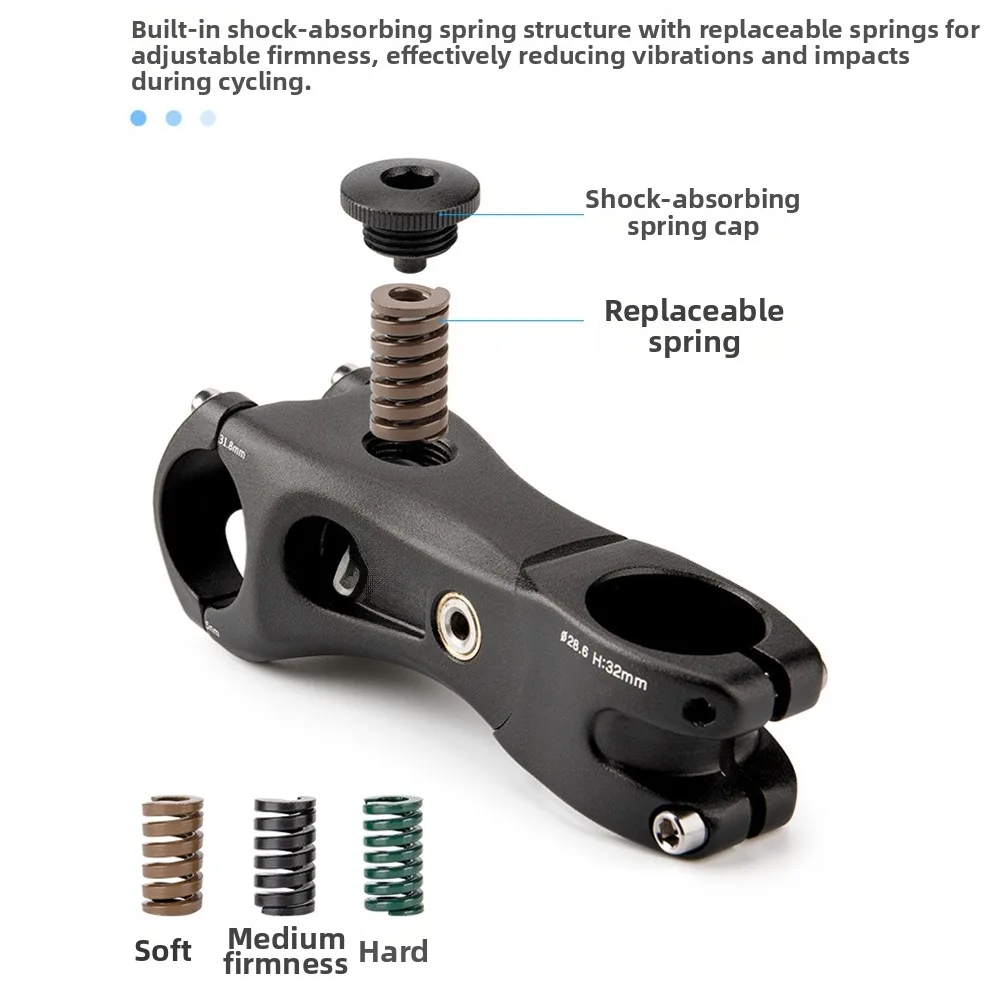 لجذع تعليق Grave Ebikes 60 °   ارتفاع قابل للتعديل دراجة المقود الجذعية سبائك الألومنيوم الرئيسية 2 خيارات الحجم