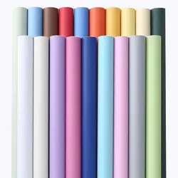 Thick Solid Self adhesive Wallpaper for Walls In Rolls for Living Room Kitchen Furniture Wall Decorative Vinyl PVC Wall Stickers