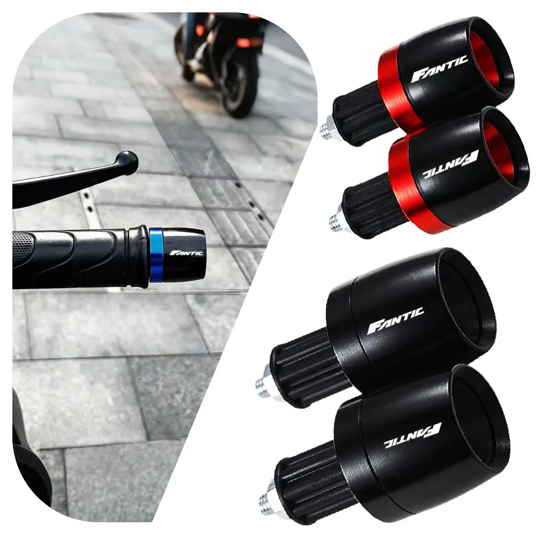 

1Pair For FANTIC CABALLERO FLAT TRACK 125 250 500 RALLY/SCRAMBLER 500 ENDURO RANGE XE125/XEF250 450/XE5 Handle Bar Cap End Plugs