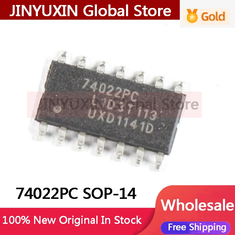 2-10 قطعة 74022PC 74022 SOP-14 رقاقة لوحة كمبيوتر السيارة لفورد إسكيب الإشعال سائق رقاقة IC في المخزون بالجملة