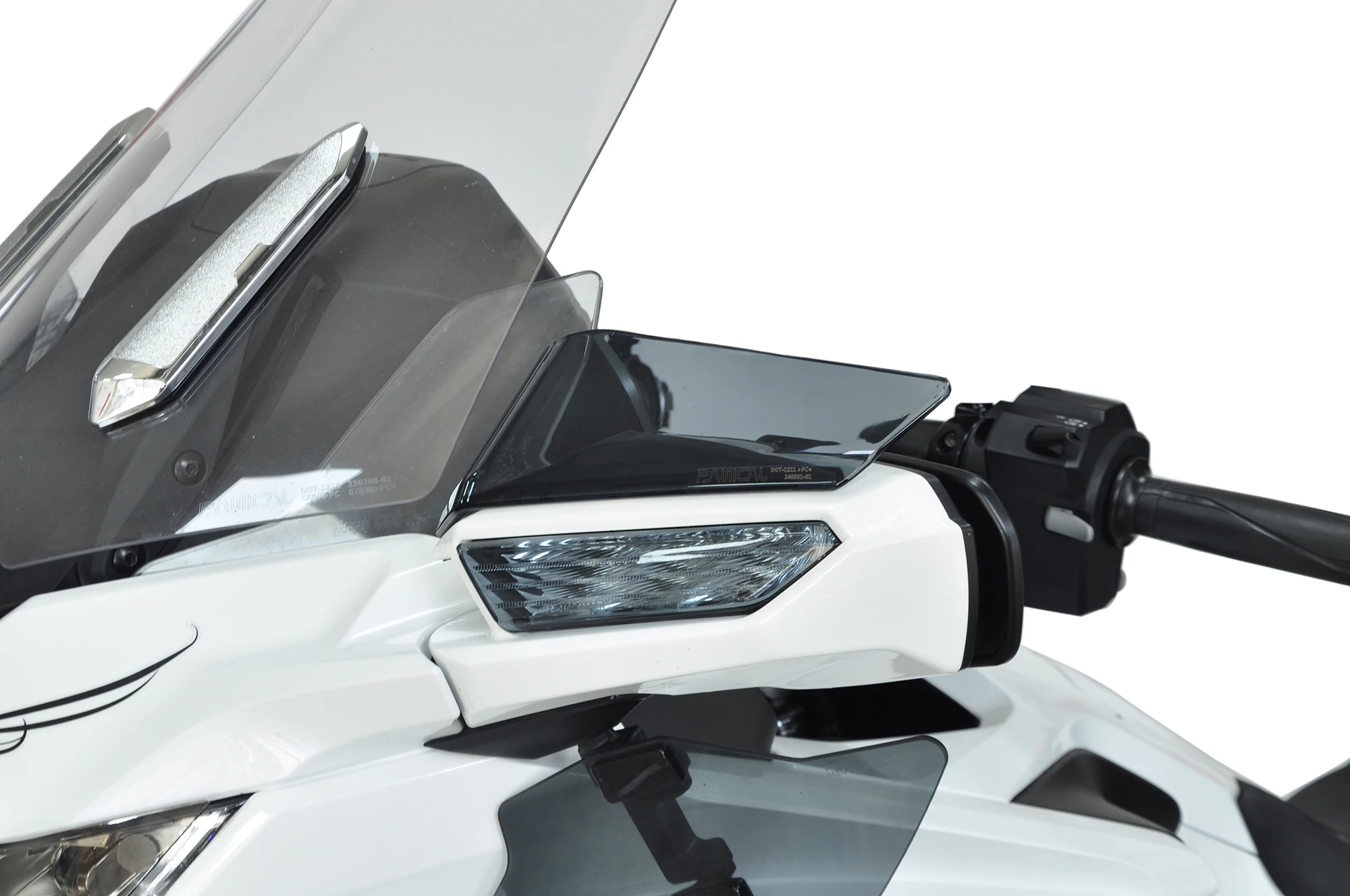 

Panical Rearview mirror Spoiler Top Upper Wind Air Deflector Windshield For Honda Gold Wing GL1800 GL1800B F6B 2018-2025