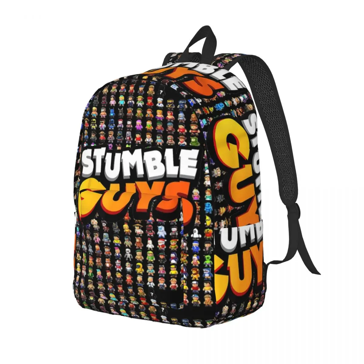 Stumbleguy-Sac à Dos de Jeu Amusant en Toile pour Garçon et Fille, Cartable de Jeu Vidéo pour Étudiant, Maternelle, Voyage