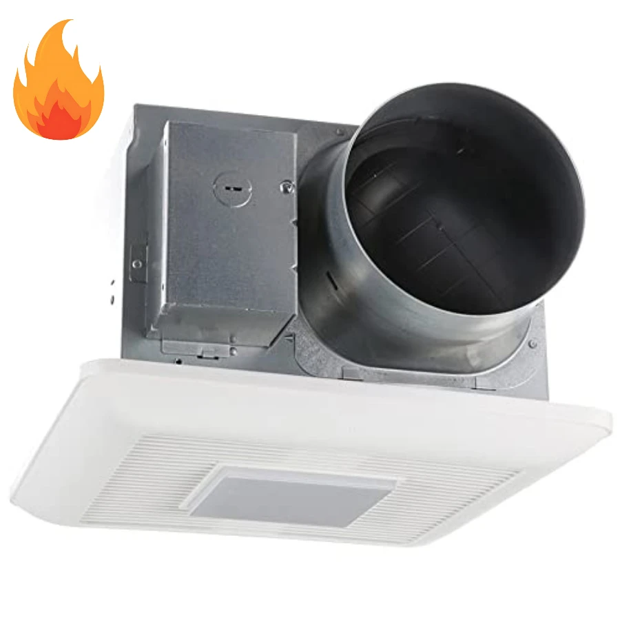 

WhisperCeiling DC fan with LED light