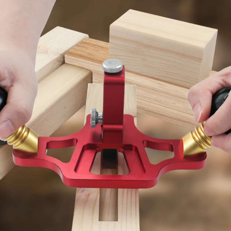Hand Planer Woodworking Router เครื่องบินความลึกปรับมือถืองานไม้เครื่องมือ Router Plane ไม้กบสกัด Line Dropship