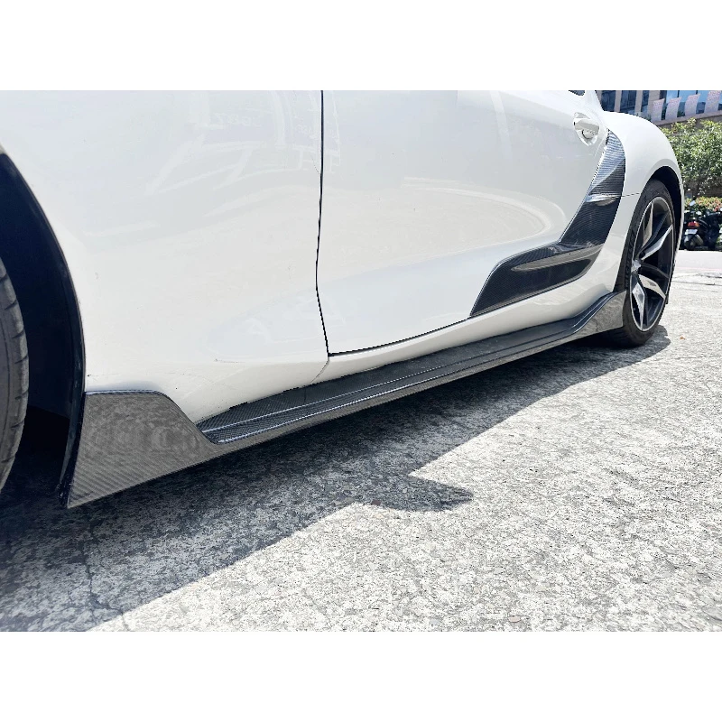 

Hot Selling AG Style New Carbon Fiber Bumper 2019-2024 Side Skirt Lip