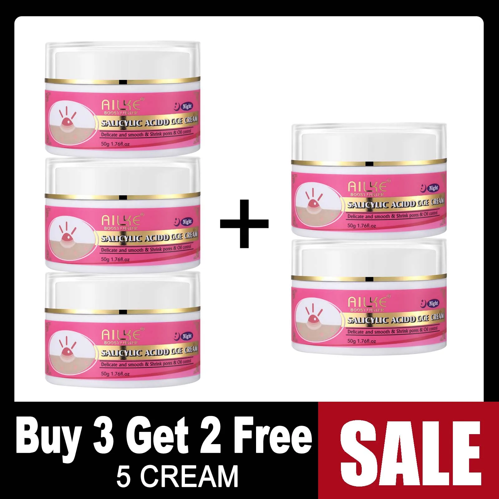 Variant: 5 Pack Cream