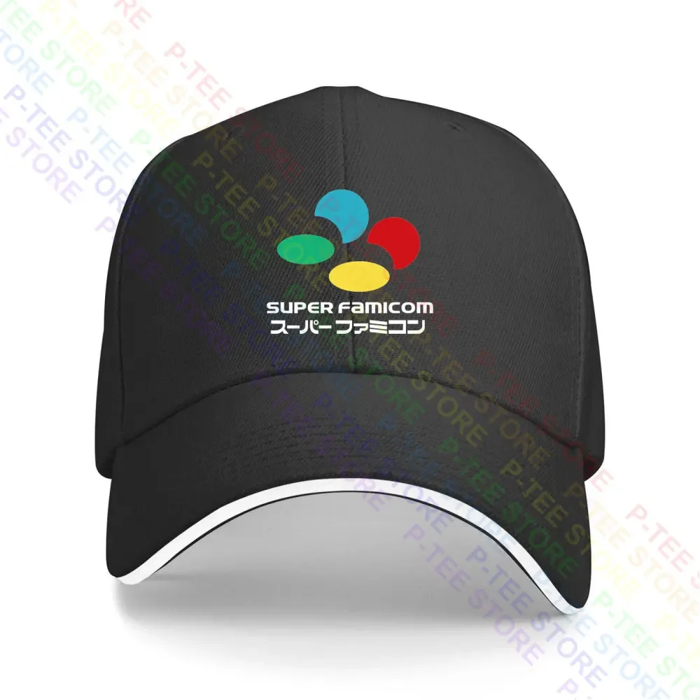 Snes Inspired Super Famicom Japanese Baseball Cap Snapback Caps Knitted Bucket Hat