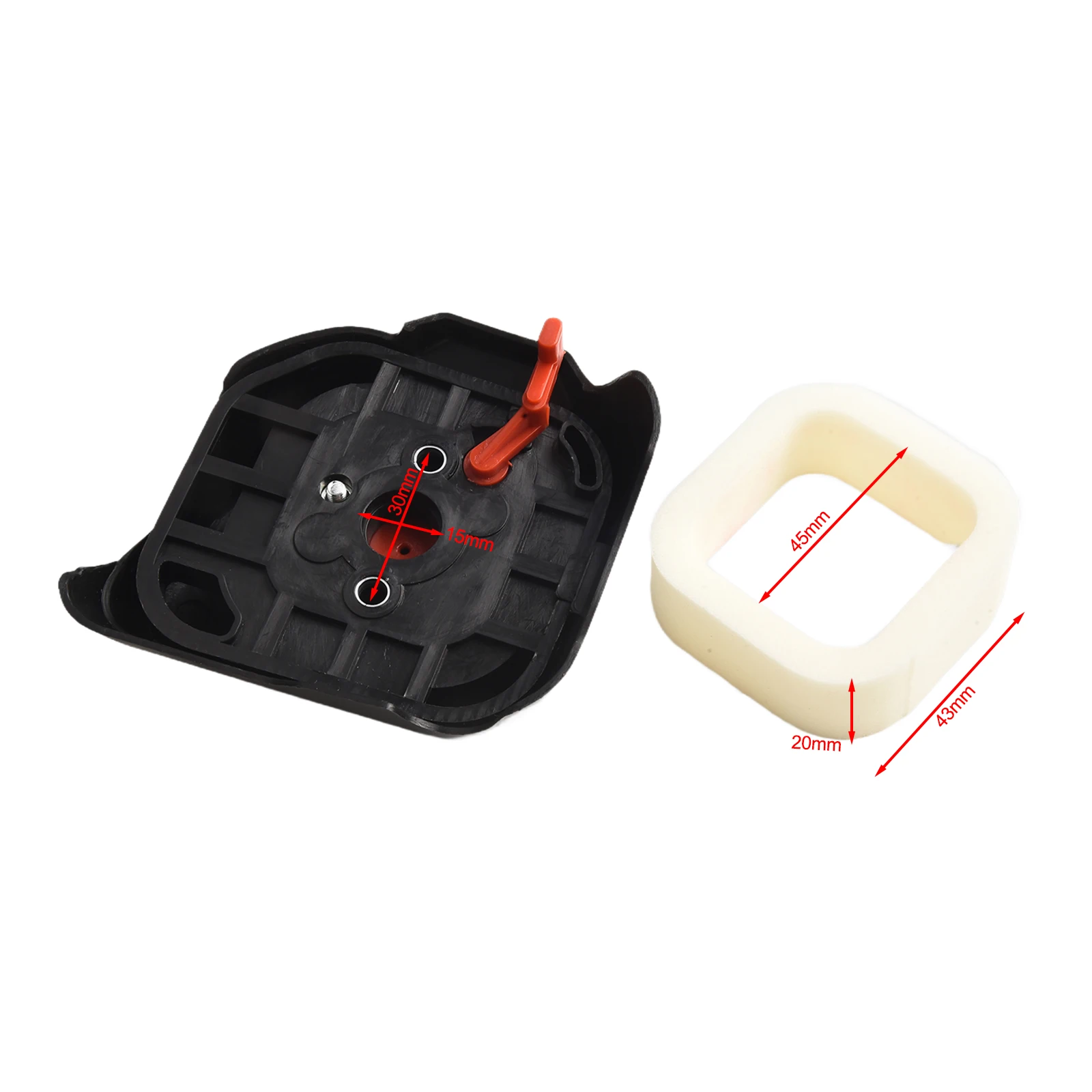 New Practical Air Filter Box Choke Assembly Metal Part Replacement Rubber Stable 2 Cycle Accessories For Zenoah 2600