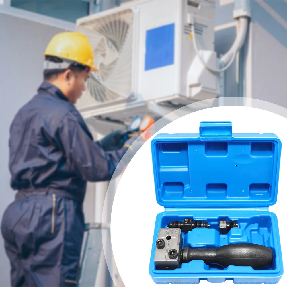 

Набор инструментов для развальцовки тормозной магистрали, универсальный, подходит для ремонта автомобилей, грузовиков и автомобилей