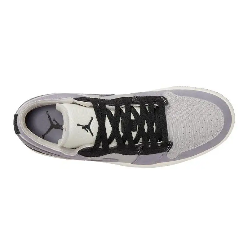 Nike Jordan 1 Low SE Craft Inside Out Cementgrijze sneakers schoenen DZ4135-002