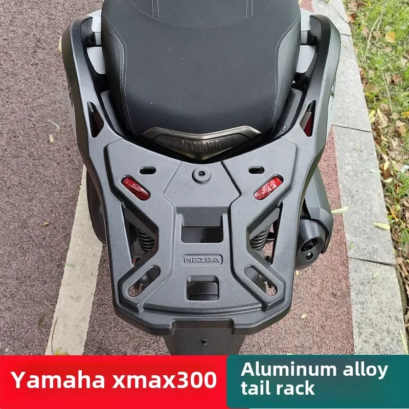 Motorcycle Trunk Bracket for Yamaha XMAX300 Aluminum Alloy Rear Tail Rack, Tail Box Bracket, Backrest Modification Accessories