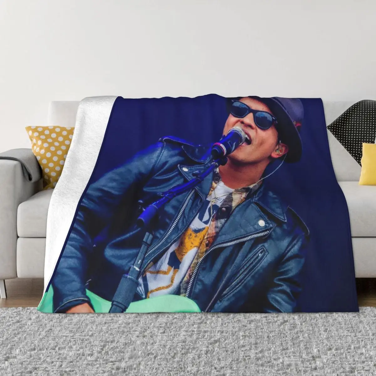 

Одеяло Bruno Mars Singer 000392, одеяла для домашних животных, комфортное теплое мягкое одеяло и одеяла, одеяло