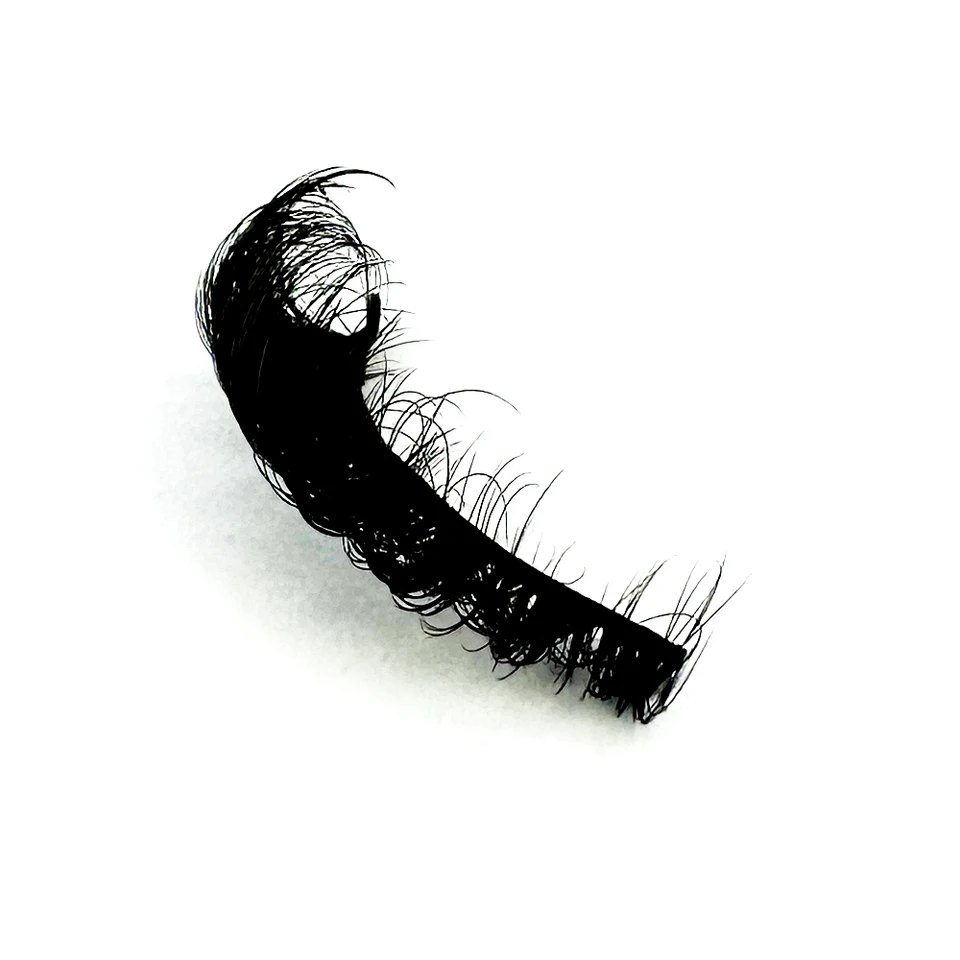 Pestañas ojo de gato 3D naturales, D curl, esponjosas y suaves, 5 pares, estilo manga, wispy, extensión natural 5