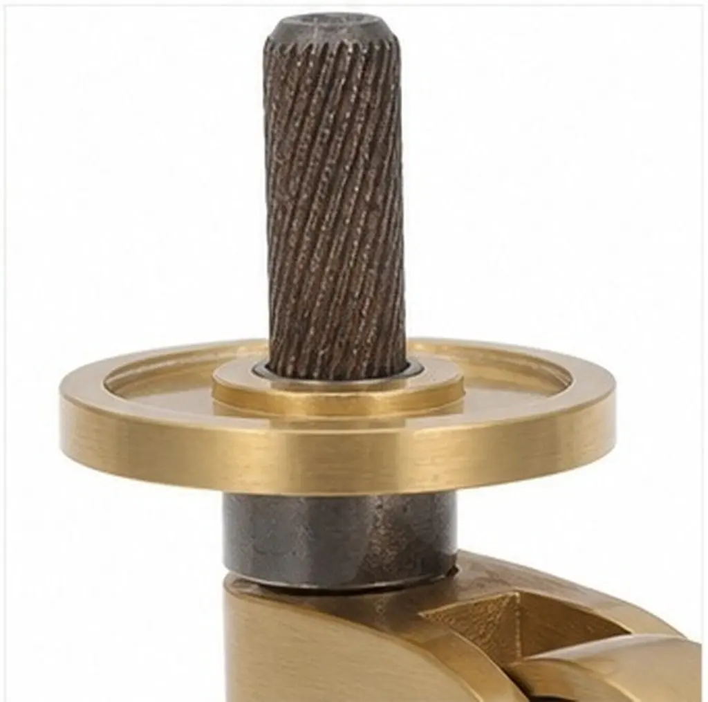 Heavy Duty Furniture Caster Brass Wheel 360 Swivel Universal Caster for Chairs Sofas Cabinets Sturdy Craftsmanship Easy Install