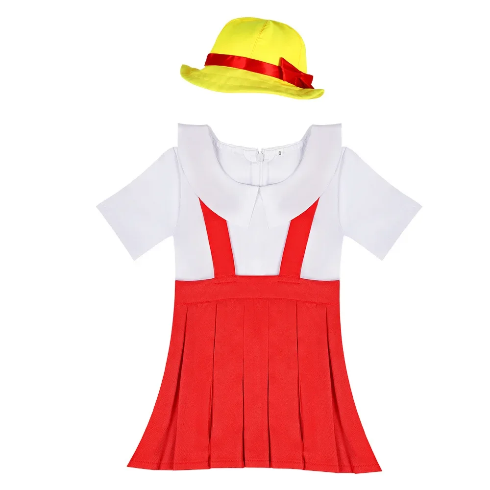 Anime Cartoon Chibi Maruko-Chan Sakura Momoko Cosplay Kostuum Kids Campus Riem Rok Kinderen Meisje Kawaii Verjaardagsfeestje Pak