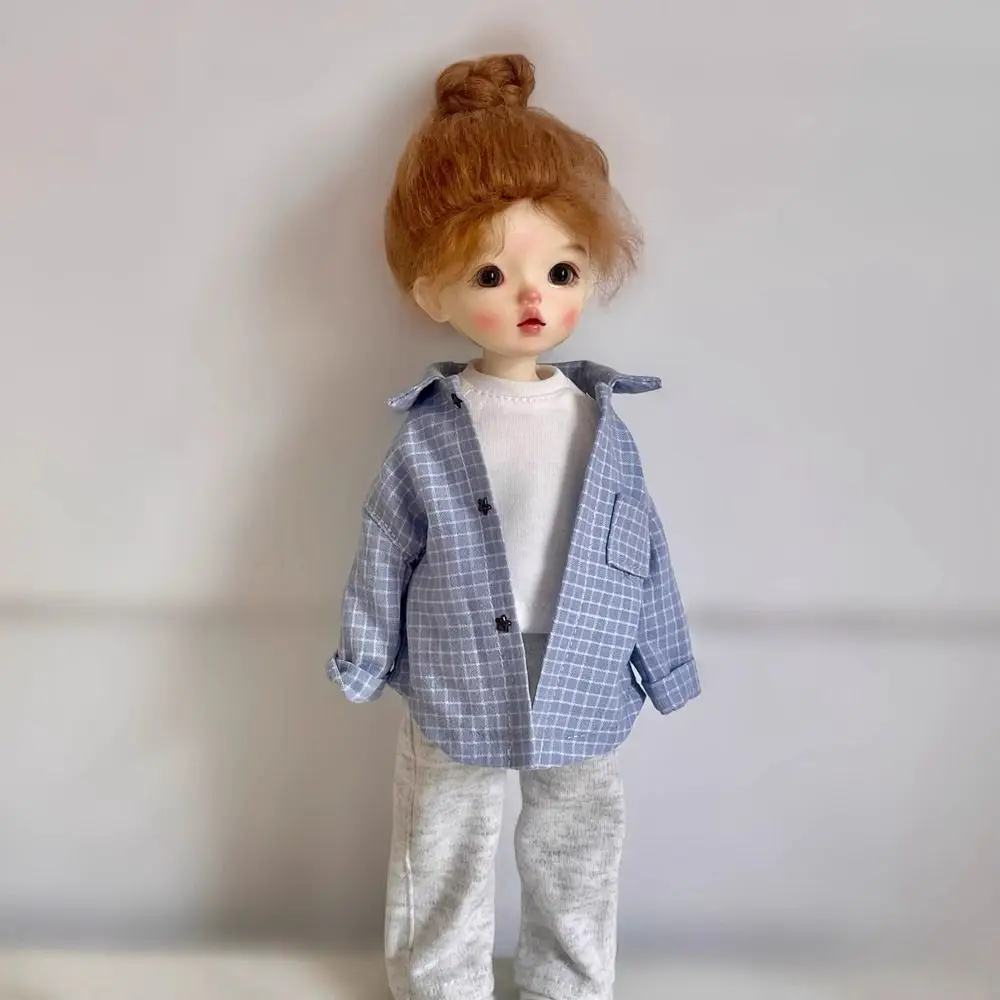 

Handmake Doll Elegant Clothes Fashion with Socks Doll Shirts Jeans Casual DIY Accessories for 1/6 BJD 30cm Dolls