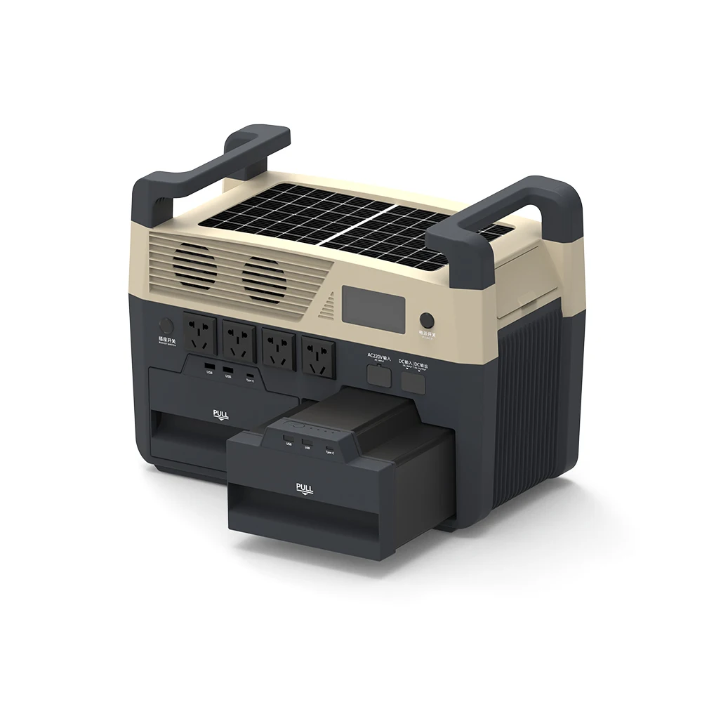 Fast Charging 3600Wh 3200W Lithium Battery Emergency Power Supply Portable Power Station with Solar Panels