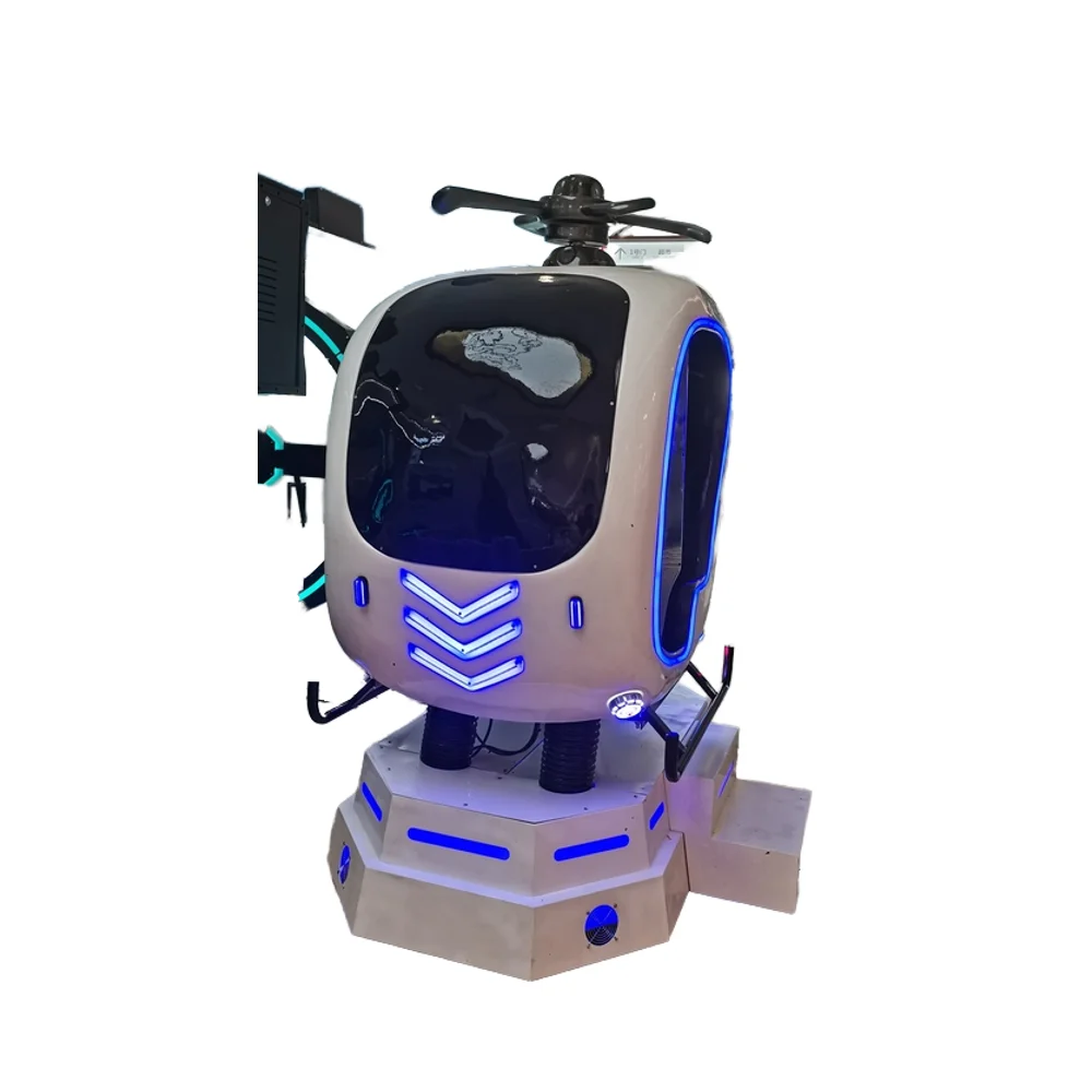 2026 - Indoor 9D VR Roller Coaster, Fiberglass Airplane, Shooting Flight Simulator (Shopping Mall Only)