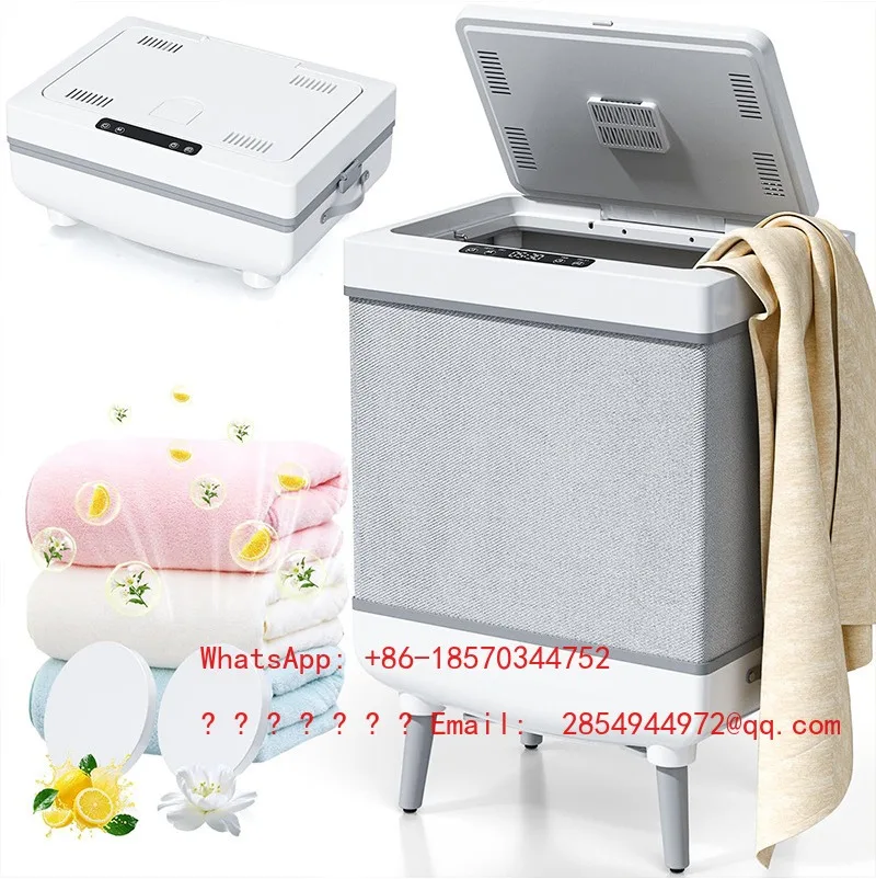 2026    New Foldable 35L Towel Heating Bucket with LED Display Child Lock Hanger Towel Drying Machine