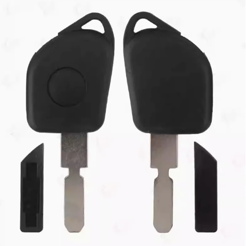 

10pcs 1 Button Car Key Shell FOB For Citroen For Peugeot 106 205 206 306 405 406 Replacement Remote Key Case Uncut 406 Blade