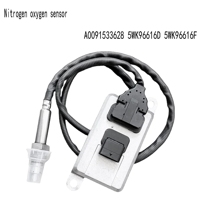 Sensor de oxigênio de nitrogênio para actros atego lkw euro 4 5 6 sensor nox a0091533628 5wk96616d 5wk96616f