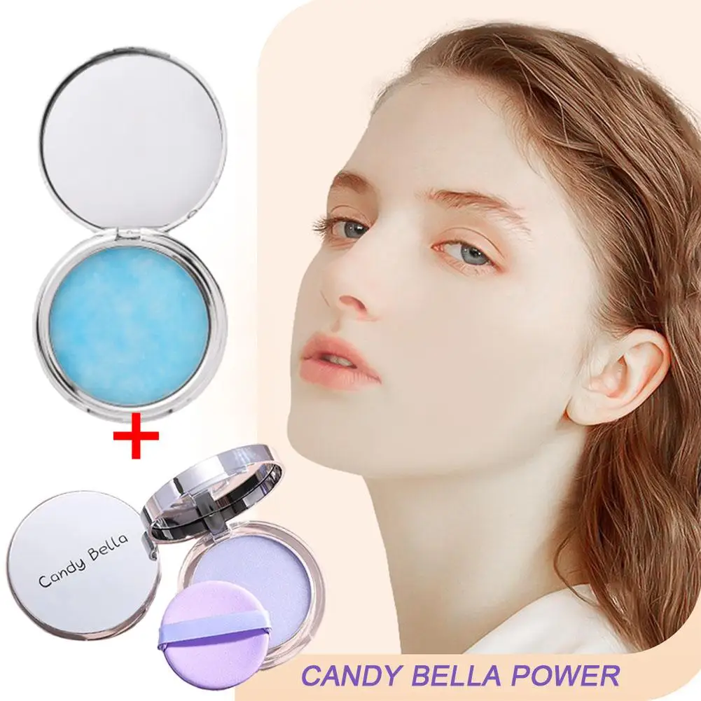 

2pcs Setting Powder Soft Light Silk Face Foundation Control Long-lasting Powdered Make-up Waterproof Face Non Cosmetics Oil F3G7