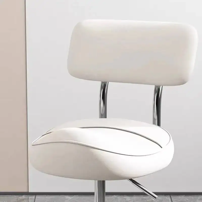 Trendy Rotate Modern Barber Luxury Chair Comfortable Design Simple Esthetics Chair Glamour Silla Barbero Commercial Furniture