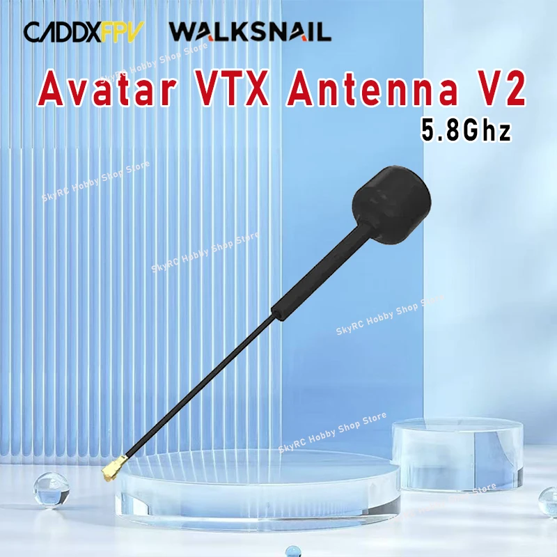 CADDX Walksnail Avatar VTX Antena V2 - 5.8Ghz 5.8G Reemplazo para Avatar HD Kit V2/Pro Kit RC FPV Accesorio