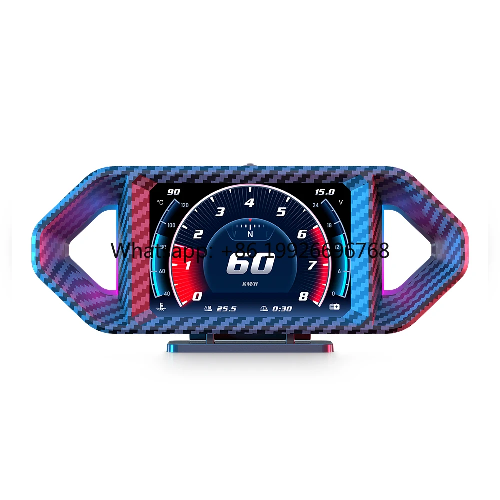 

2025 New Medel P26 2 Auto Meter GPS HUD Digital Car Gauge Head up Display Car Accessories