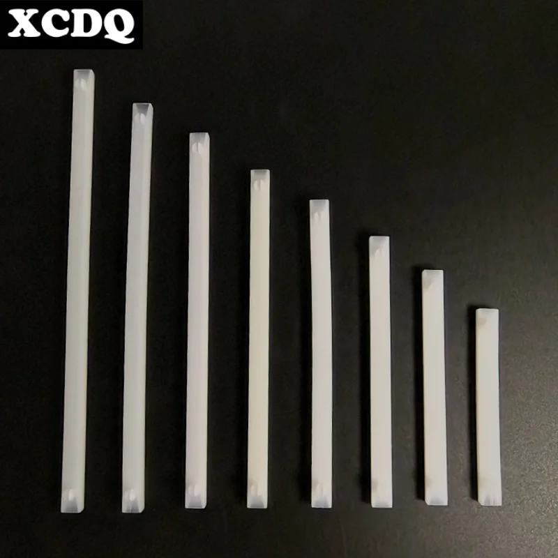 10 قطعة لوحة الكمبيوتر تحديد المفاجئة في دليل السكك الحديدية طويلة النايلون قطاع الأخدود صندوق التيار لوحة دوائر كهربائية بطاقة بلاستيكية قناة فتحة المسار #6