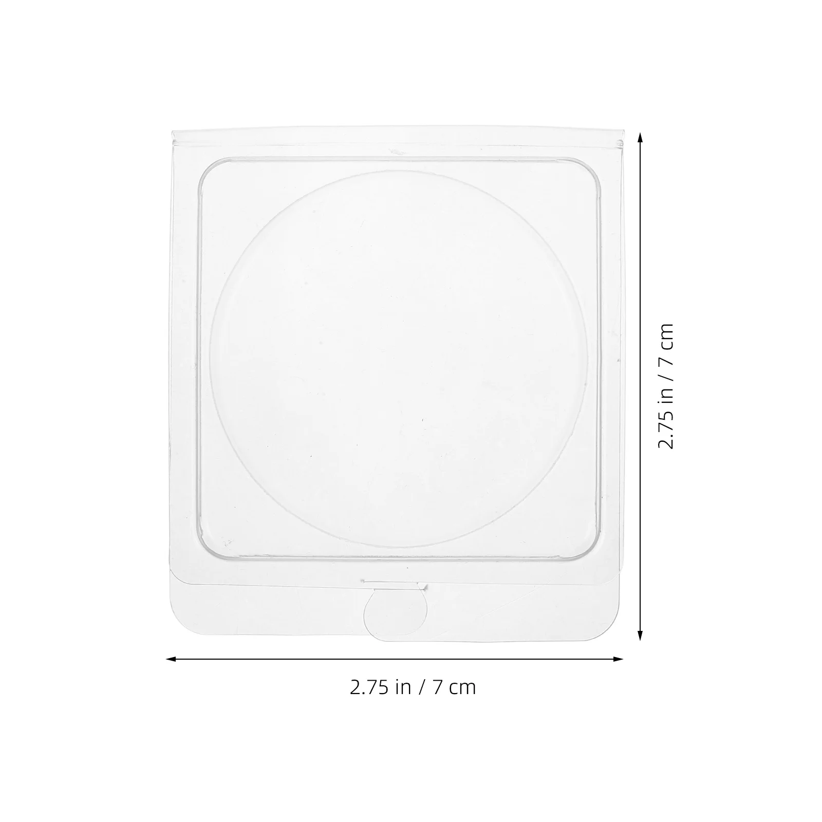 40 pz 59mm fard vuoto evidenziatore tavolozza vesciche trasparenti contenitori per trucco fai da te vassoi riutilizzabili durevoli