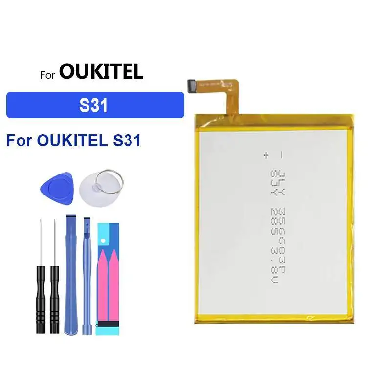 

Экологически чистый аккумулятор мобильного телефона для Oukitel S31 3000Mah