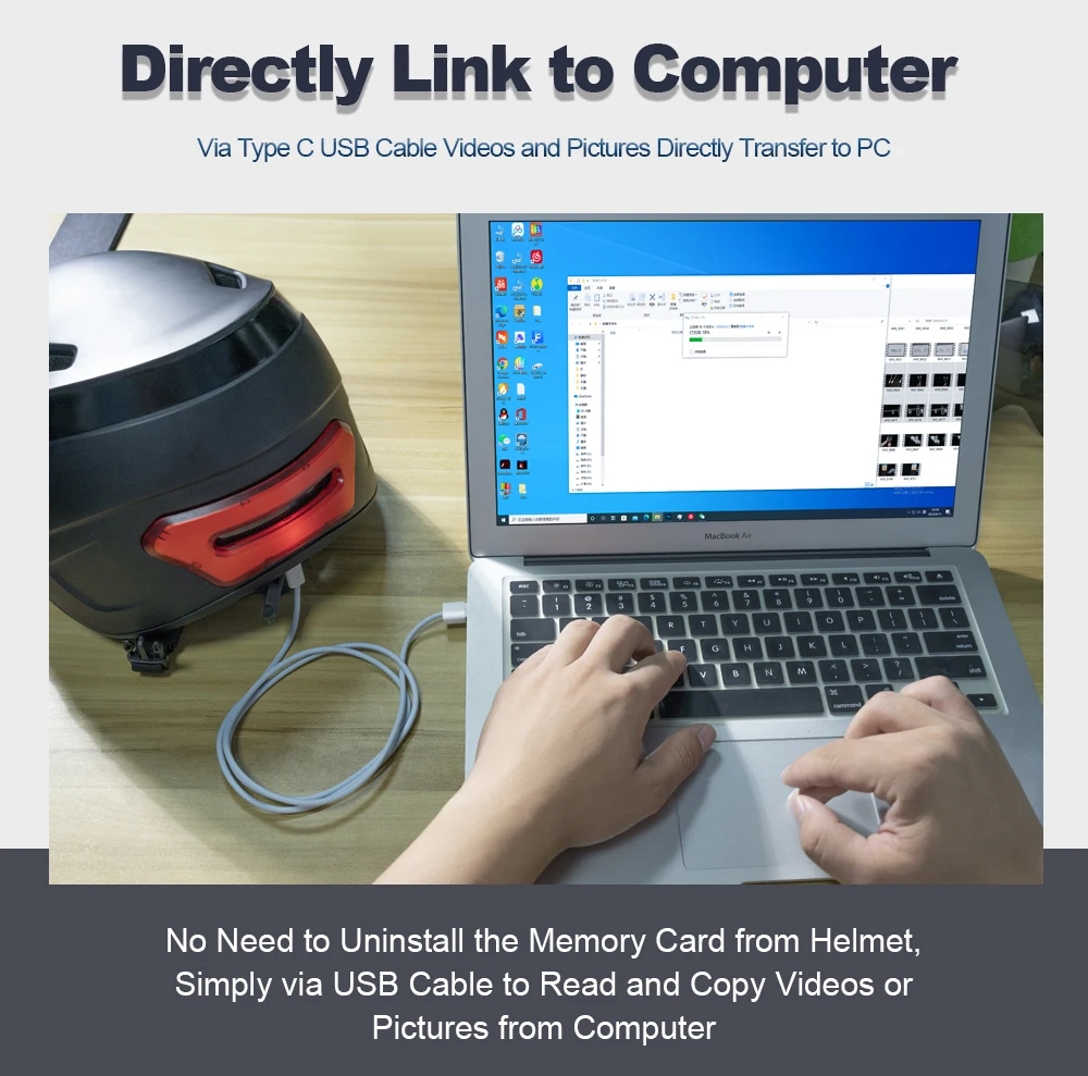 카메라 및 파란색 치아 자전거 안전 용품 오토바이 파란색 치아 헤드셋 스키 승마 스마트 헬멧