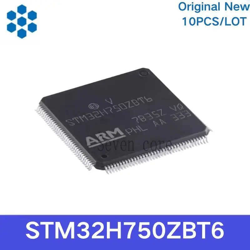 

Оригинальный новый 10 шт./лот STM32H750ZBT6 LQFP-144 MCU с DSP и DP-FPU, на основе ARM Cortex-M7