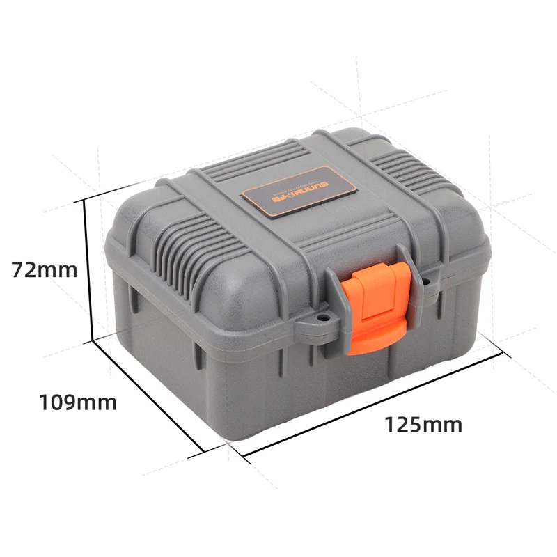 صندوق صغير مقاوم للماء لـ DJI OSMO 360 غطاء حمل صلب محمول لملحقات كاميرا OSMO 360 مقاوم للصدمات والسقوط