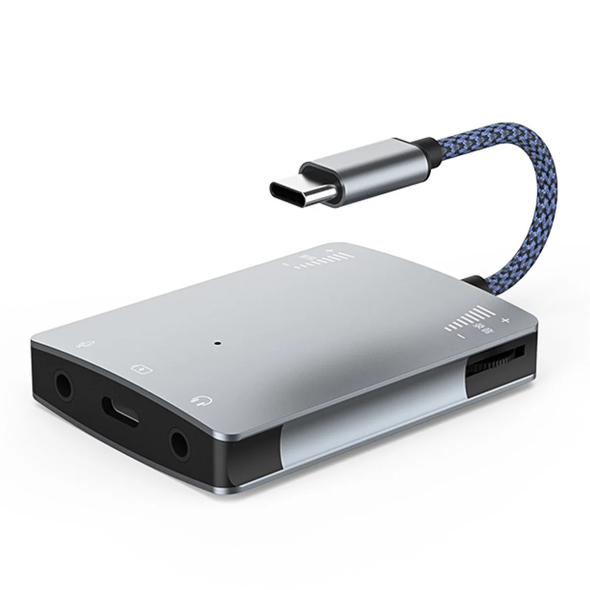 

USB C Live Sound Card Speaker 3.5mm Audio Interface Adapter for Huawei/Samsung Headphone High Quality Live Converter