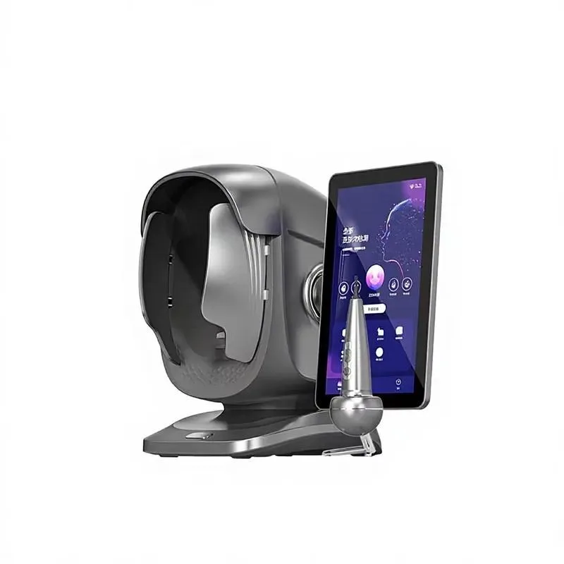Intelligent AI Scalp Skin Diagnosis Machine Microscopic Image Analyzer WiFi Cloud Big Data Assessment