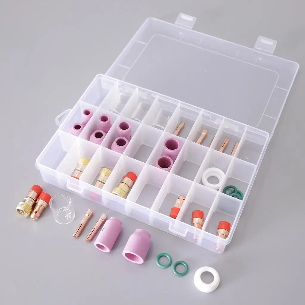 

Body Consumables Aluminum Glass Kit of 40 Pieces Alone Nozzle for