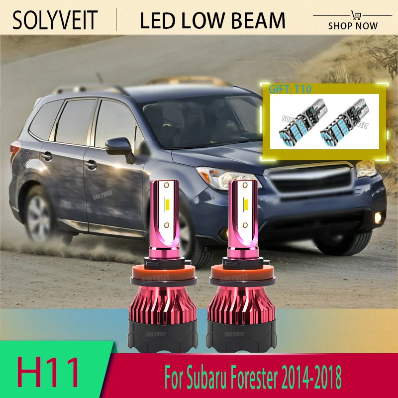 

Automotive Lighting H11/H9/H8 LED Low/Dipped Beam Bulb High Power IP67 Waterproof For Subaru Forester 2014 2015 2016 2017 2018