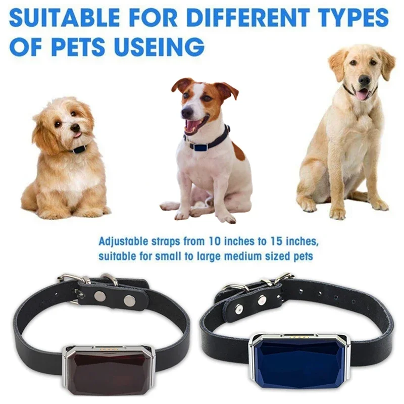 With Gps Tracker Pet Collar Waterproof Anti-Lost Dog Collar For Dogs Cats Outdoor Long Standby Footprint Tracking Locator Items