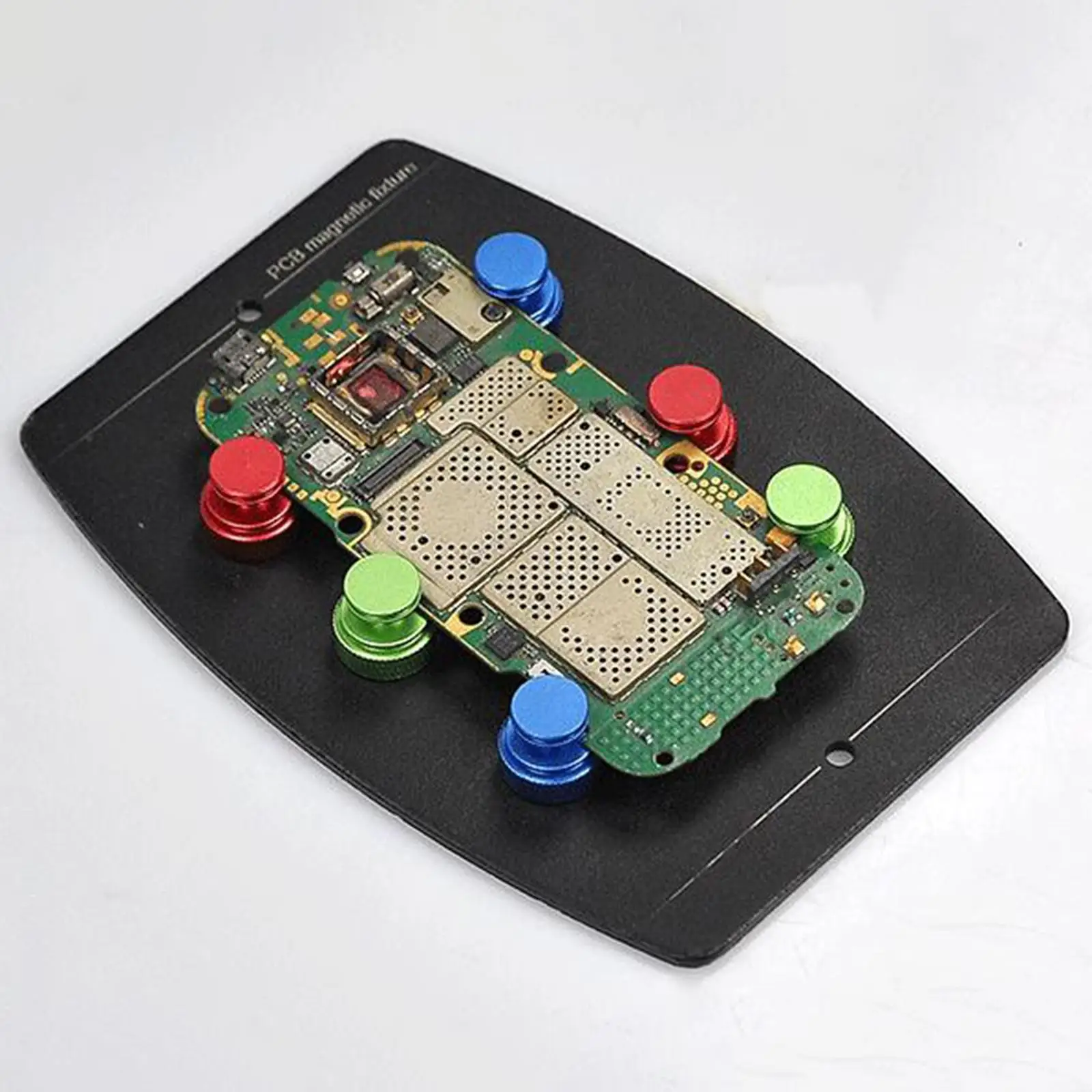 suporte-magnetico-para-pcb-placa-de-aco-gabarito-para-placa-de-circuito-suporte-fixo-pes-de-apoio-grampos-para-pcb-auxilio-para-soldagem-e-fixacao-de-pcb