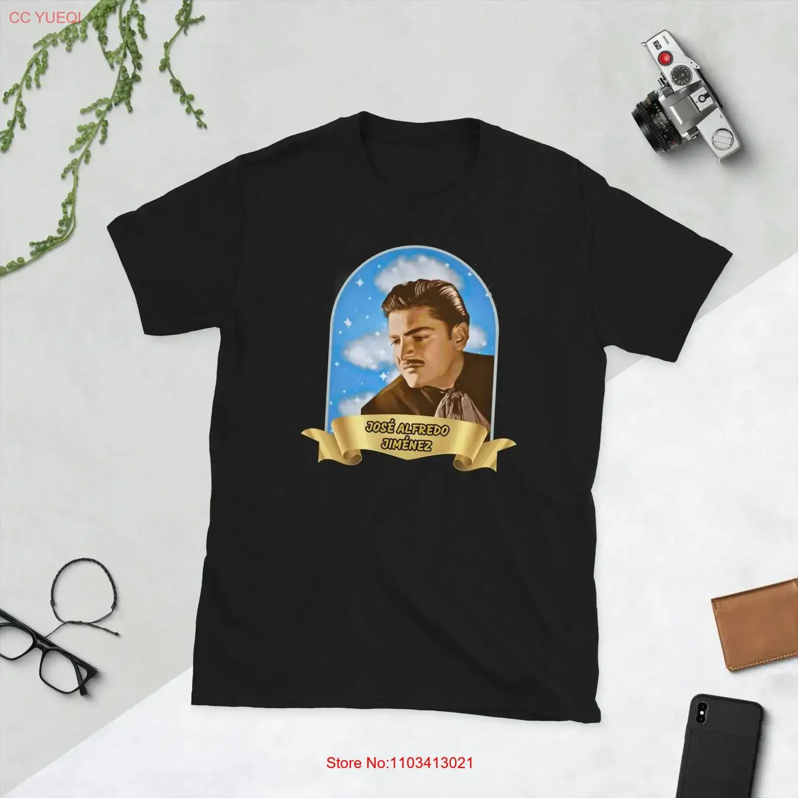 Camiseta Jose Alfredo Jimenez Mariachi Mexicano, estilo vintage, lavada, para hombre, ropa de diseñador, moda casual, gráfica, streetwear, elegante