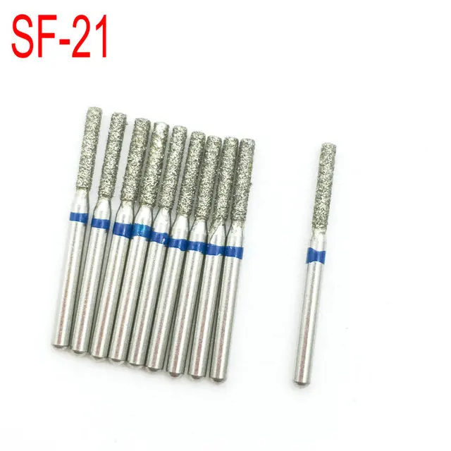 10Pcs Burs Dental Material SF Series Dentist FG Diamond Burs