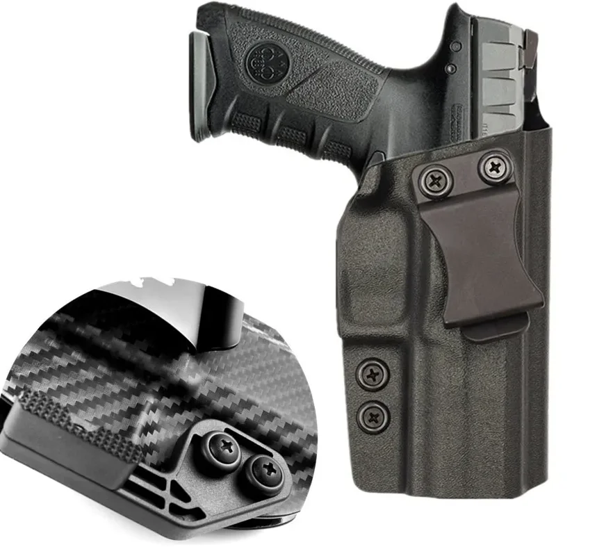 Kydex 베레타 APX 컴팩트 내부 홀스터, 허리 밴드 내부 은폐 운반 케이스, 9mm .40 IWB