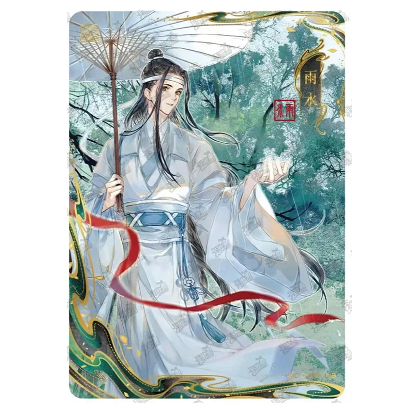 Original KAYOU Animation MoDaoZuShi Cards CH card Drunk Dreams Wei Wuxian Lan Wangji Signature Card Collection Card Master Devil